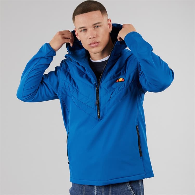 Ellesse Heren Angiolo Hybrid Lichtgewicht Jassen Blauw