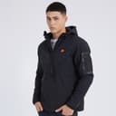 Ellesse Heren Angiolo Hybrid Lichtgewicht Jassen Zwart