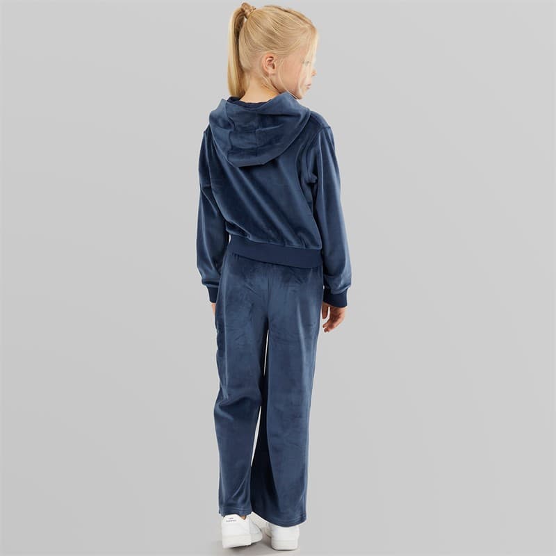 Ellesse Meisjes Hazel Velours Hoodie En Joggingbroek Navy - Afbeelding 2