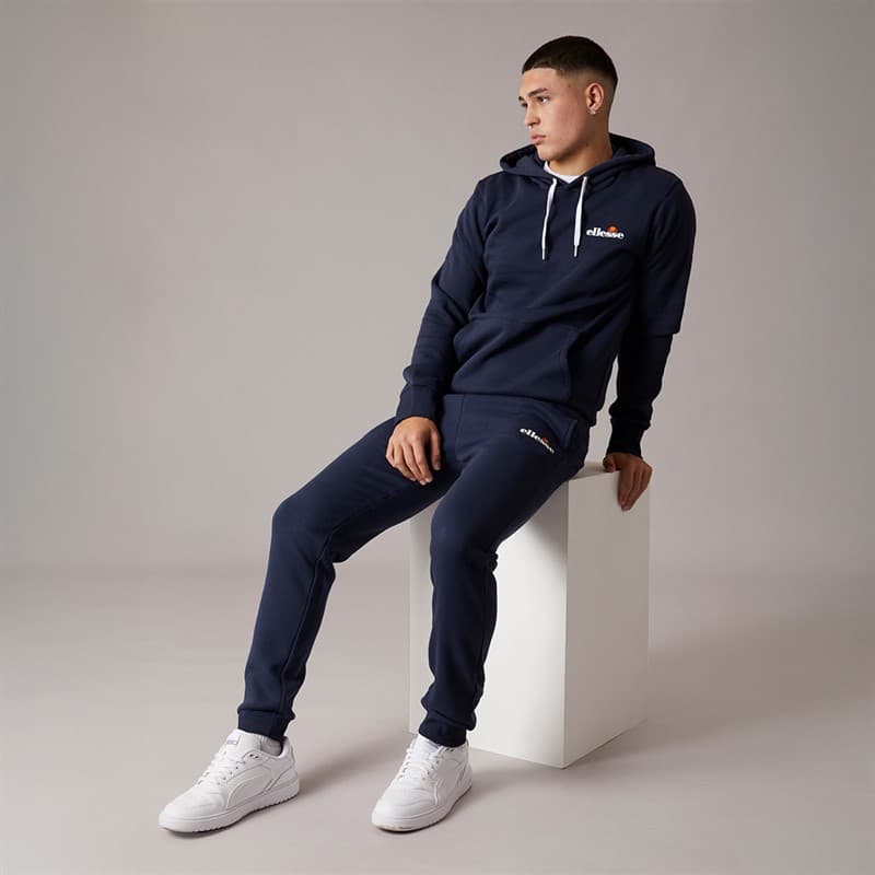 Ellesse Heren Giffone Hoodie Navy - Afbeelding 5