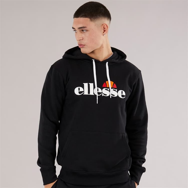 Ellesse Heren Morristown Hoodie Zwart