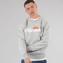 Ellesse Heren Sikanni Sweatshirt Light Grey Marl