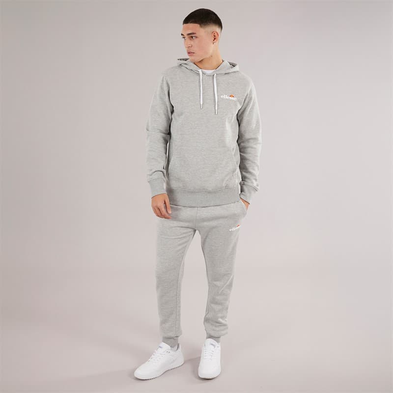 Ellesse Heren Giffone Hoodie Light Grey Marl - Afbeelding 3