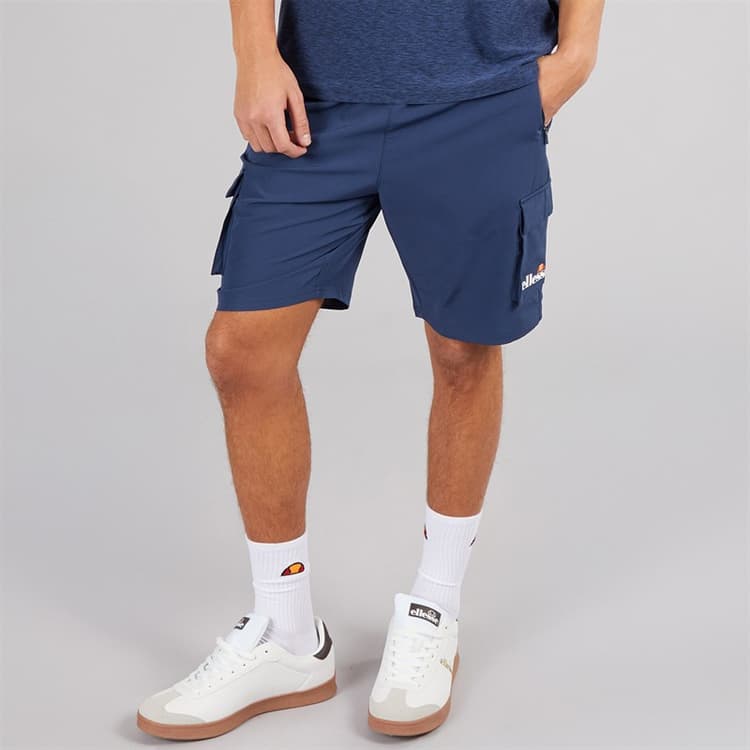 Ellesse Heren Cafaro 2 Cargo Shorts Navy