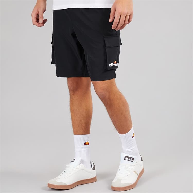 Ellesse Heren Cafaro 2 Cargo Shorts Zwart