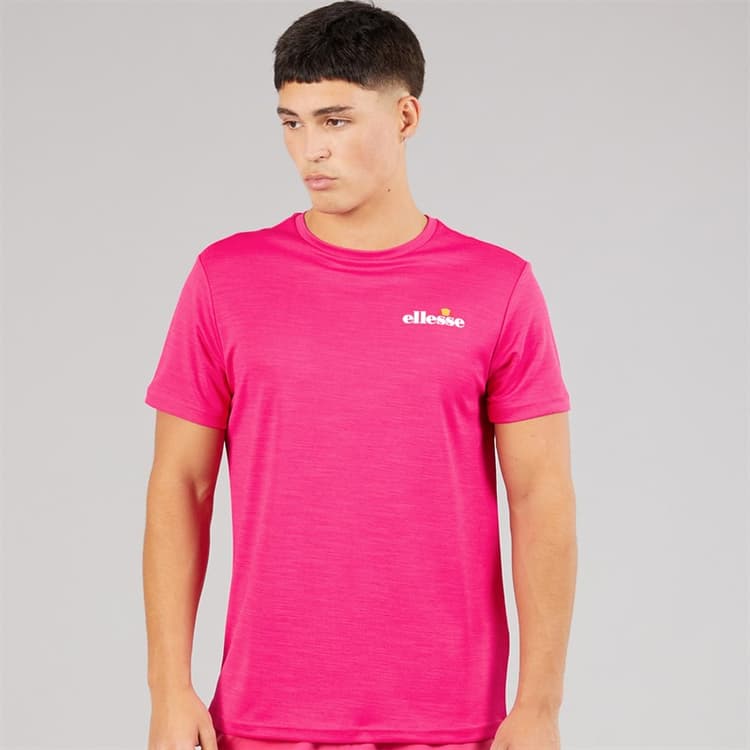 Ellesse Heren Elpidio 2 Hardloop Top Hot Pink