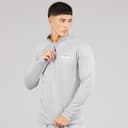 Ellesse Heren Brandon 1/4 Rits Hardloopshirt Grijs