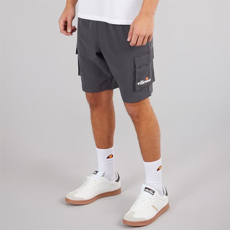 Ellesse Heren Cafaro 2 Cargo Shorts Dark Grey