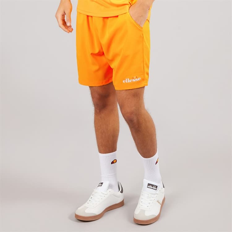Ellesse Heren Beveth 7 Inch Hardloopbroek Oranje