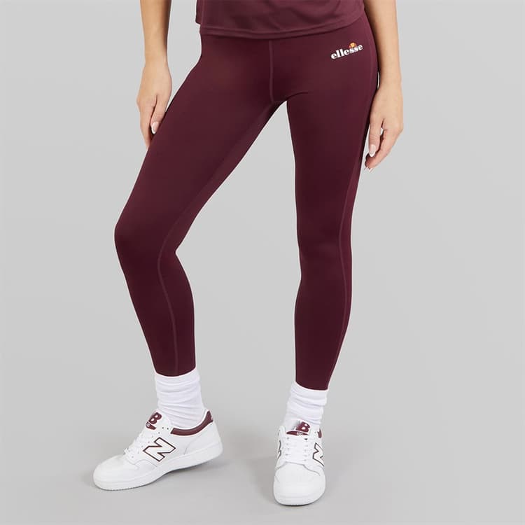 Ellesse Dames Deana Hoge Taille Strakke Leggings Dark Purple