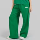Ellesse Dames Rochella Wijde Pijp Sweatbroek Groen