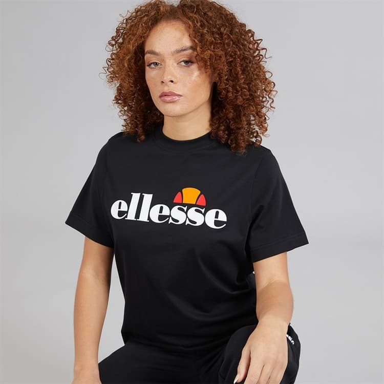 Ellesse Dames Stauf Logo T-shirt Zwart