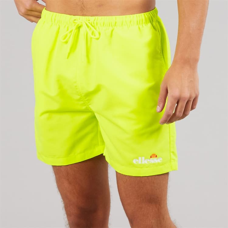 Ellesse Heren Laminardo Zwembroek Neon Yellow