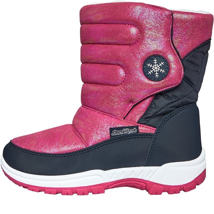Board Angels Meisjes Sneeuwlaarzen Roze/Marineblauw