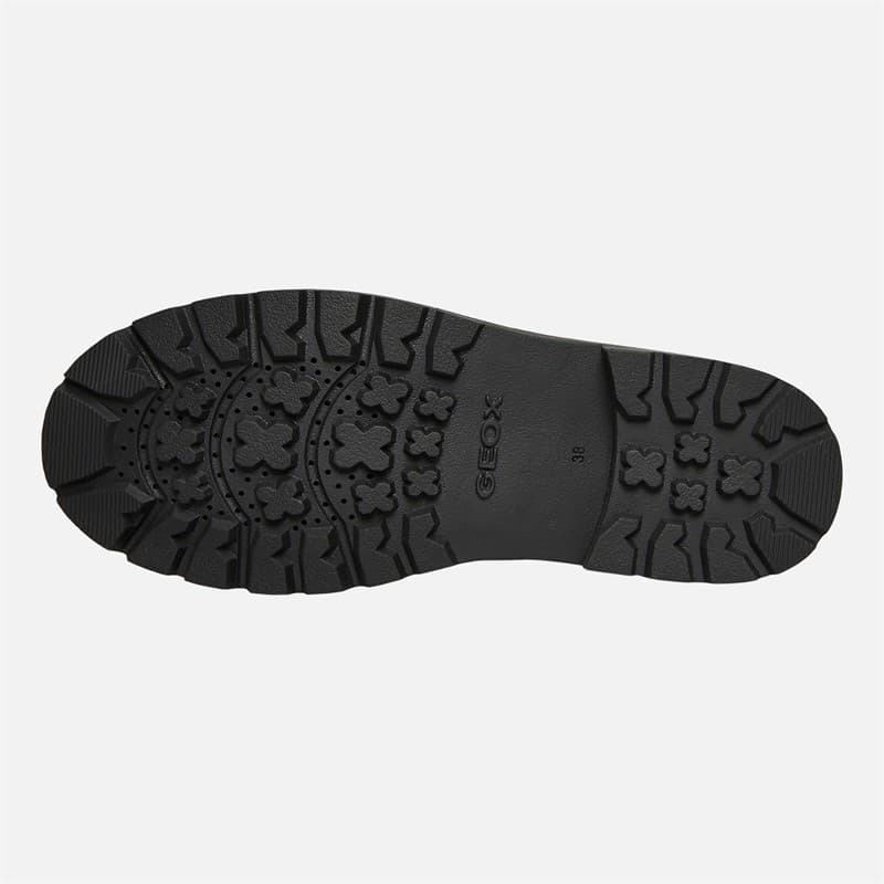 GEOX Junior Jongens Shaylax Chelsea Boots Koffie / Zwart - Afbeelding 2