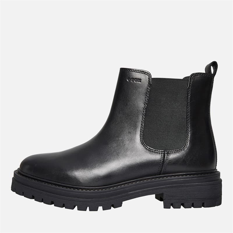 GEOX Dames Iridea Chelsea Boots Zwart - Afbeelding 1