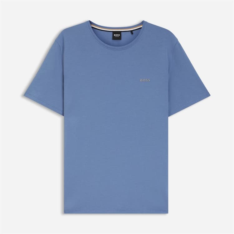 BOSS Heren Mix En Match T Shirt Light Blue