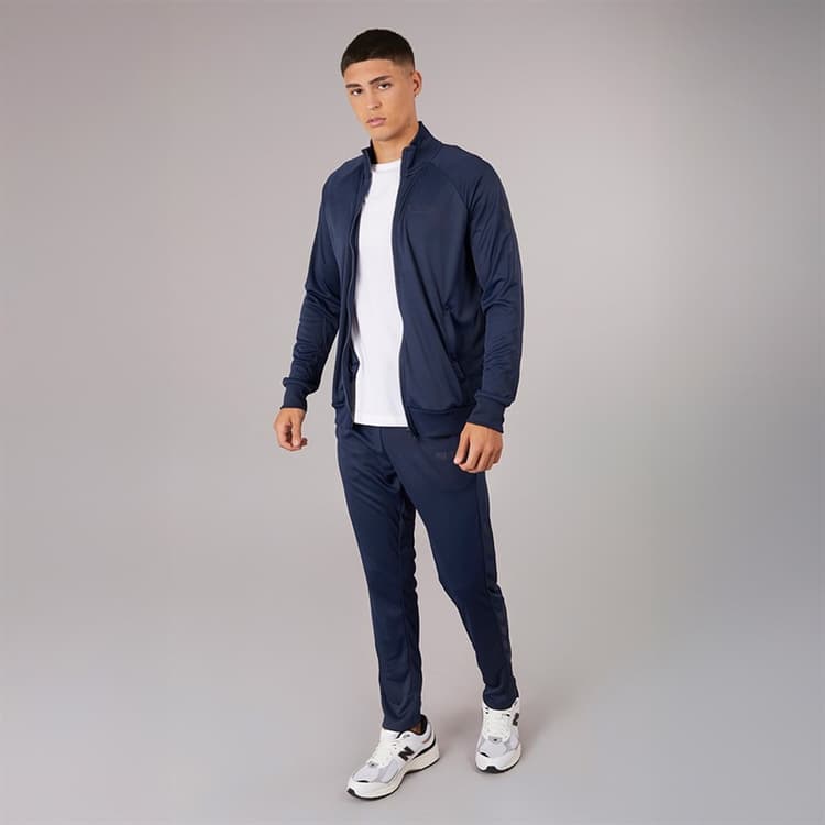 Hummel Heren Hmllegacy Sune Poly Trainingspak Blauw