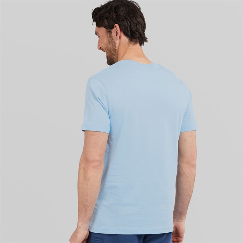 Hurley Heren Wave Grafisch T-shirt Baby Blue - Afbeelding 2