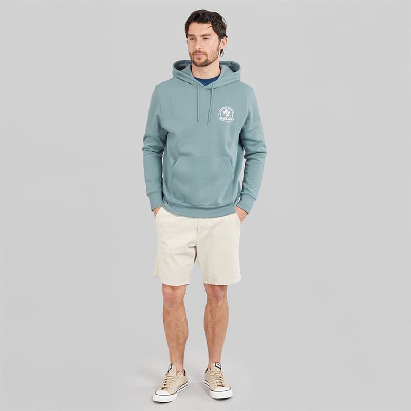 Hurley Heren South West Surf Hoodie Grijs/Blauw - Afbeelding 4