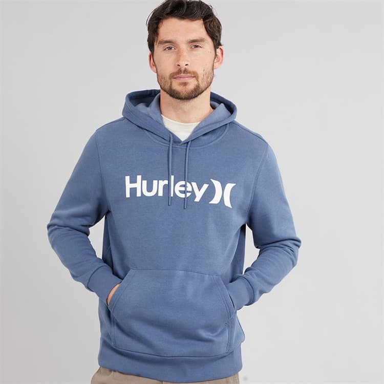 Hurley Heren O&O Pullover Hoodie Dark Blue