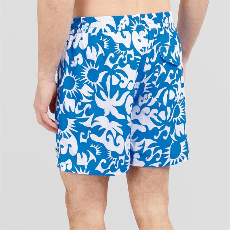 Hurley Heren Zonnige Kust Volley Zwembroek Blauw - Afbeelding 2