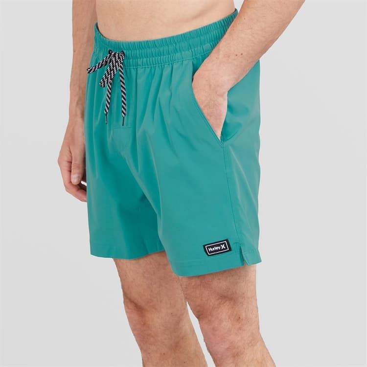 Hurley Heren Effen Volley Zwembroek Vapor Green