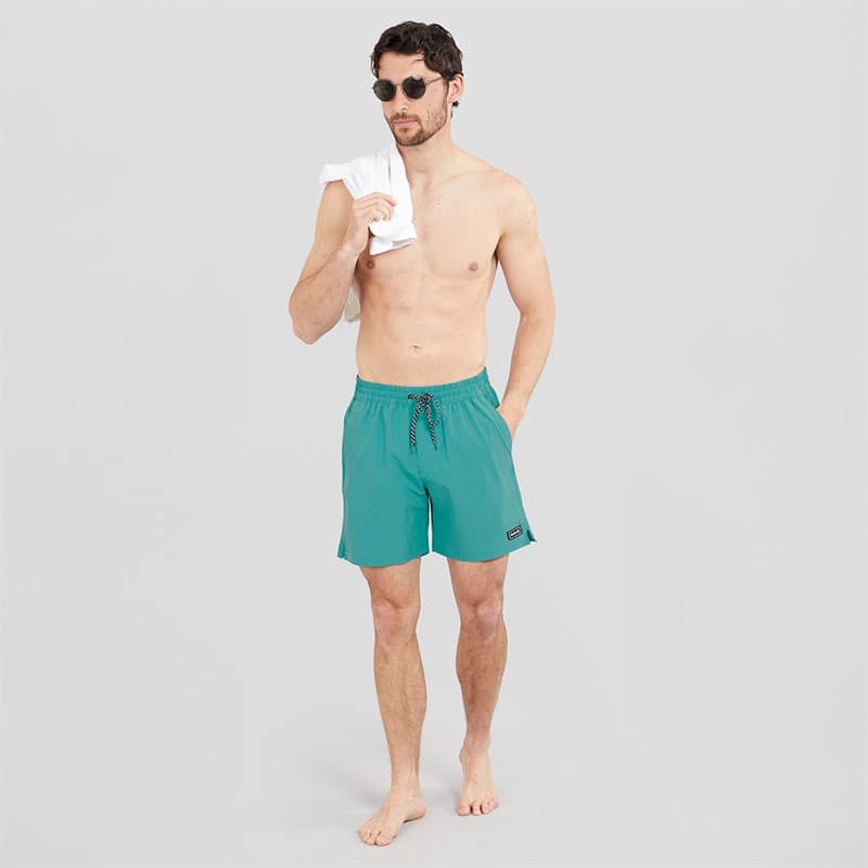 Hurley Heren Effen Volley Zwembroek Vapor Green - Afbeelding 4