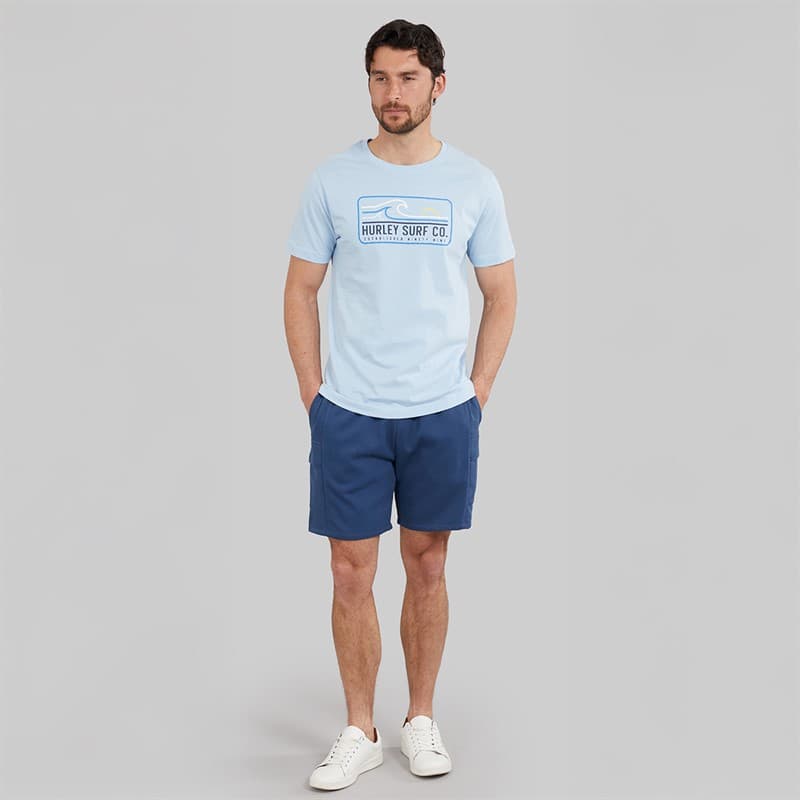 Hurley Heren Pacific Cargo Shorts Industrial Blue - Afbeelding 4