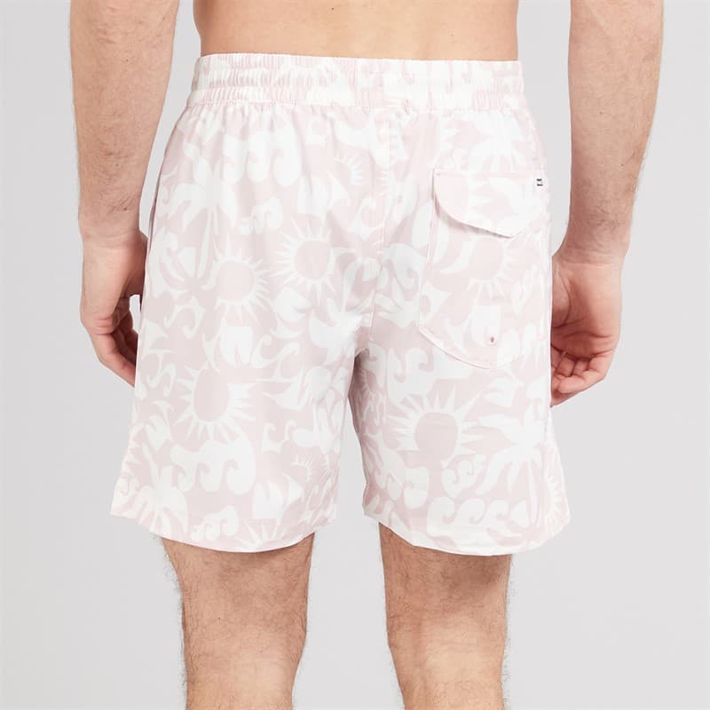 Hurley Heren Zonnige Kust Volley Zwembroek Dark Beige - Afbeelding 2