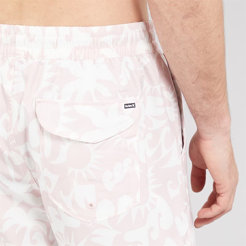 Hurley Heren Zonnige Kust Volley Zwembroek Dark Beige - Afbeelding 3