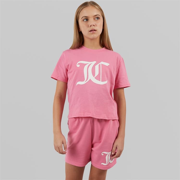 Juicy Couture Meisjes Cropped Set Roze