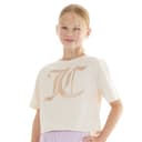 Juicy Couture T-shirt Boxy Meisjes in tonale kleur Shell