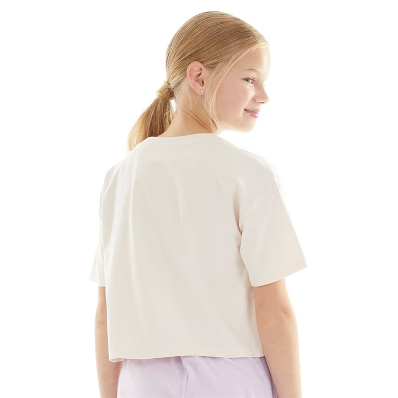 Juicy Couture T-shirt Boxy Meisjes in tonale kleur Shell - Afbeelding 2