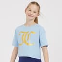 Juicy Couture Meisjes Tonal T-shirts Blauw