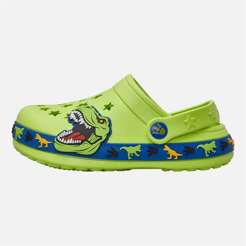 Character Jongens dinosaurus print klompen Groen - Afbeelding 2