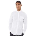 JACK & JONES Heren Oxford Overhemden met lange mouwen Wit