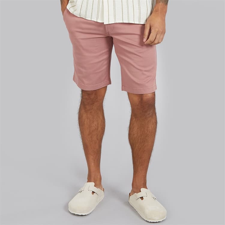 JACK & JONES Heren Chino shorts Roze
