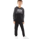 JACK AND JONES Jongens Jwhmiller Trainingspakken Gemeleerd Donkergrijs