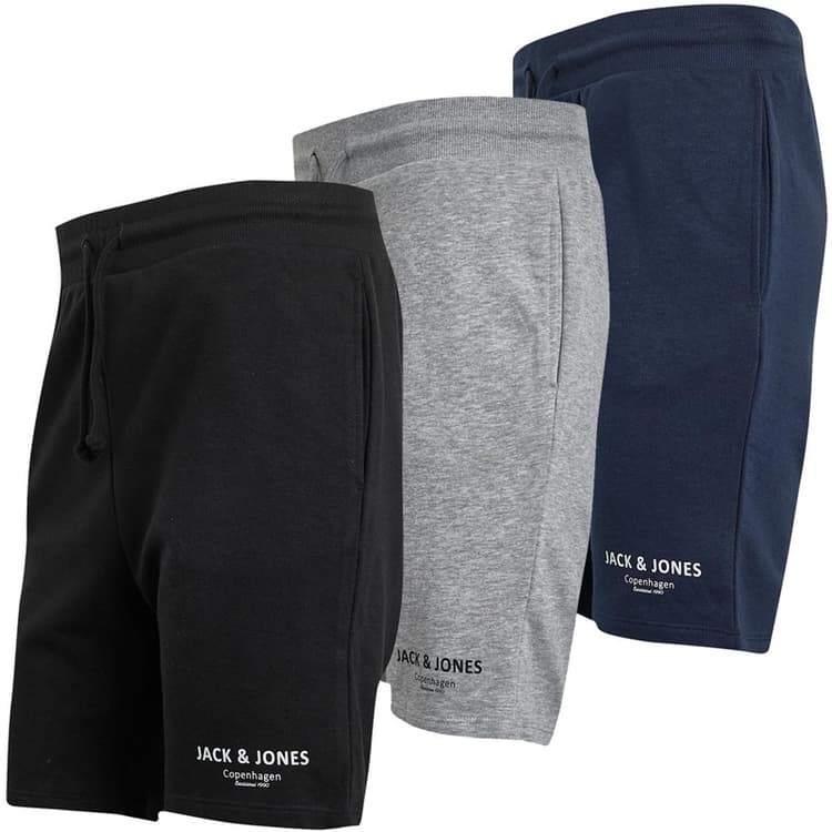 JACK & JONES Heren Heat Jersey shorts Multi