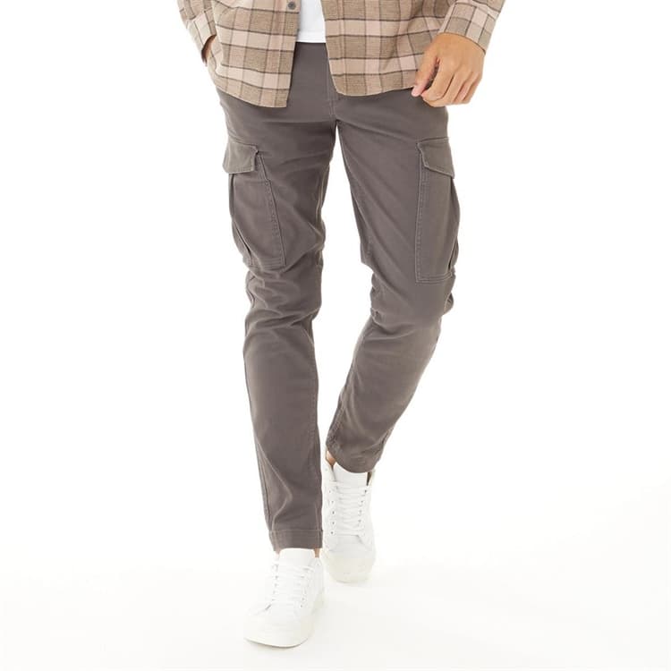 JACK & JONES Heren Marco Dean Cargo Broek Asfalt