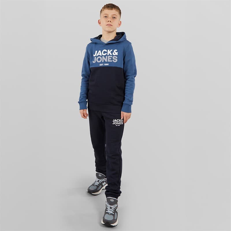 JACK & JONES Jongens Miller Trainingspak Ensign Blauw - Afbeelding 3