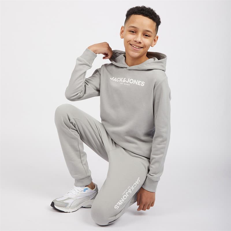 JACK & JONES Jongens Harry Trainingspak Alloy - Afbeelding 1
