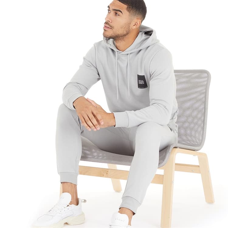 JACK & JONES Heren Lock Trainingspak Alloy