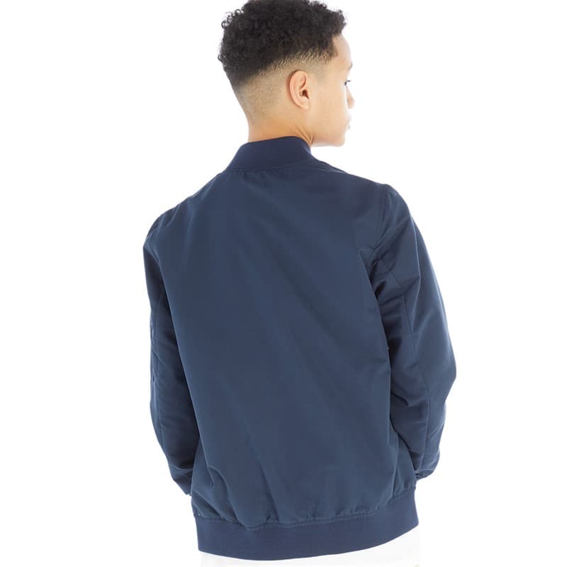 JACK & JONES Jongens Mash Bomberjas Navy Blazer - Afbeelding 2