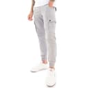 JACK & JONES Heren Paul Warner AKM 111 Cargo Broek Ultimate Grijs