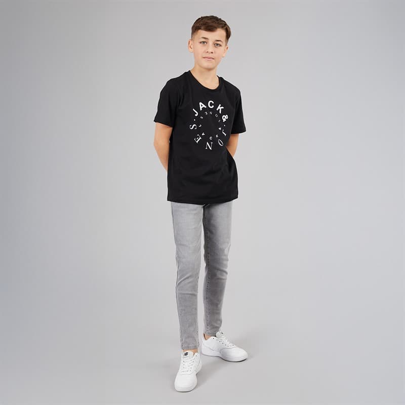 JACK & JONES JACK AND JONES Jongens Neto T-shirts Zwart - Afbeelding 3