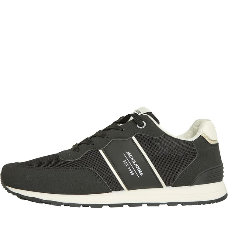 JACK & JONES Heren Milan Sneakers Zwart