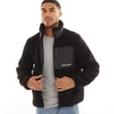 JACK & JONES Heren Vesterbro Teddyjas Zwart