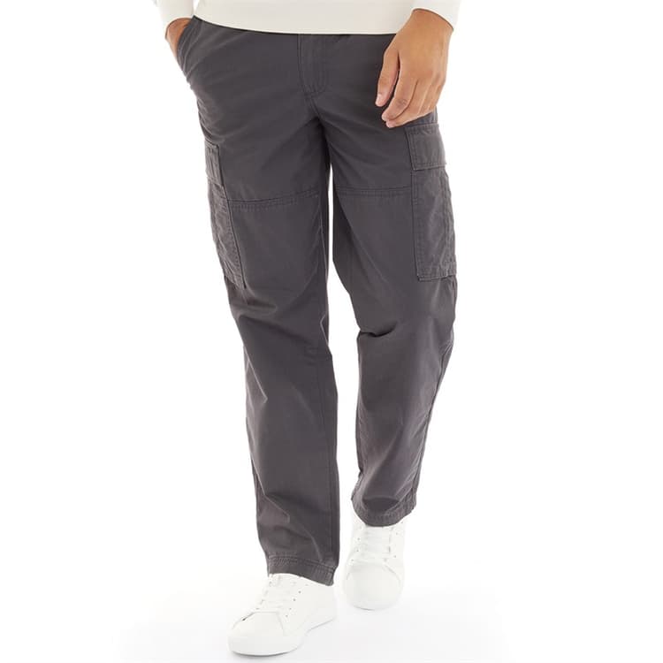 JACK & JONES Heren Karl Evans Cargobroek Grijs